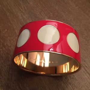 Kate Spade Idiom polka dot bangle