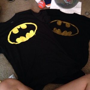 Two batman shirts