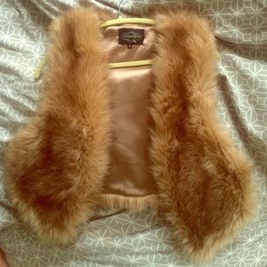 Amazing condition faux fur vest