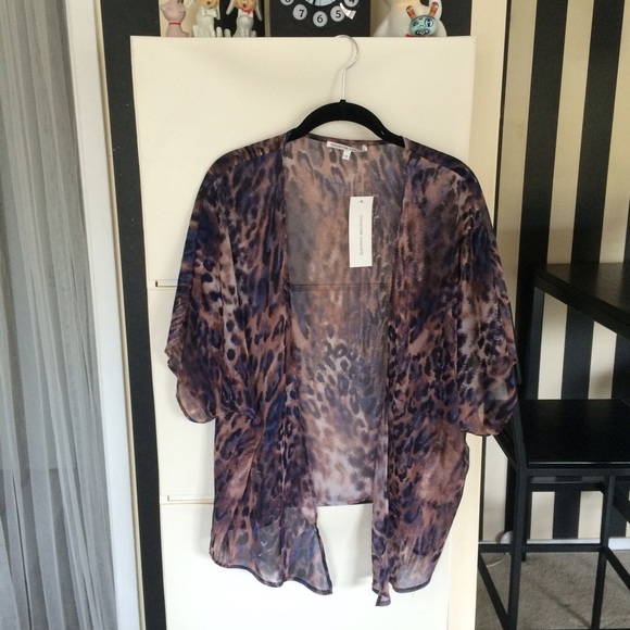 ❌SOLD❌ Collective Concepts Watercolor Kimono