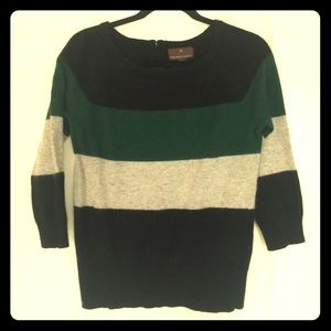 3/4 zip angora sweater