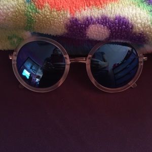 Hippie sun glasses. Used once, for ultra.
