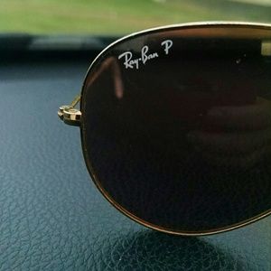 RARE pink and gold raybans