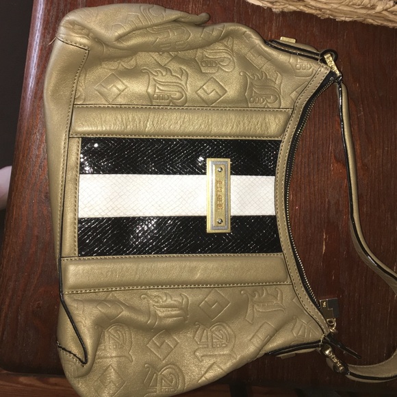 L.A.M.B. Gold Cecil bag