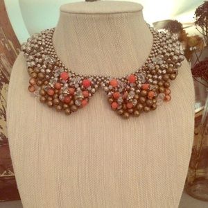 Anthro bib necklace