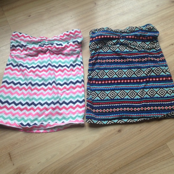 Two tube tops