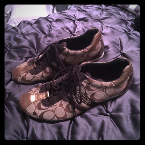 Coach tennis shoes