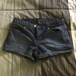 FOREVER 21 DENIM SHORTS