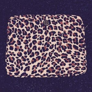 Tory Burch Leopard Computer Case