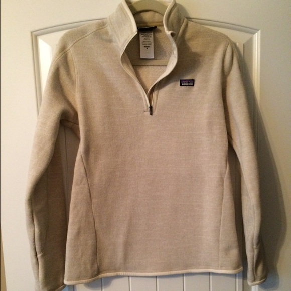Cream Patagonia pullover