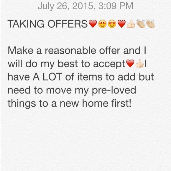 Make offers or bundle up!!🎉❤️💝