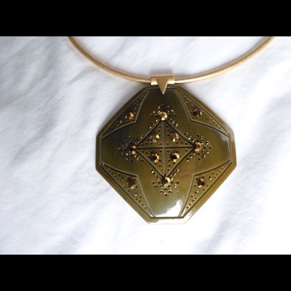 J. Crew LULU FROST LARGE STONE CHOKER - NEW - Picture 3 of 4