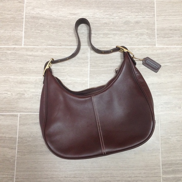 Coach brown handbag purse