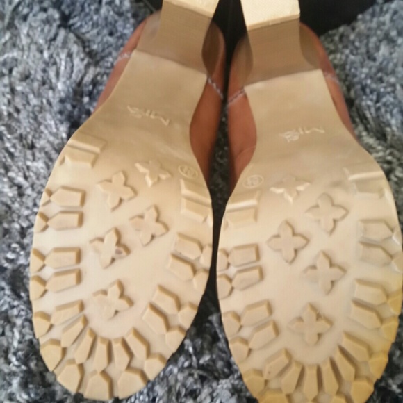 Mia girl brown platform pumps - Picture 3 of 3