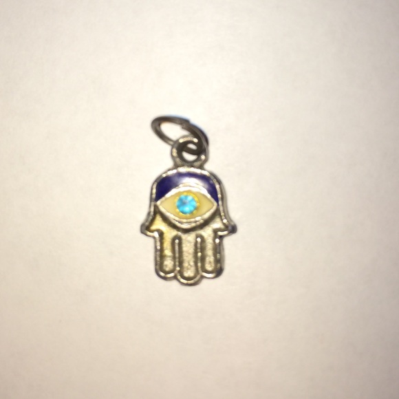 "All seeing eye" on a hand pendant.