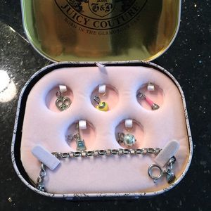 Juicy Couture Bracelet & Charms Box