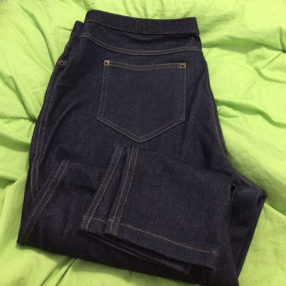 Denim jeggings