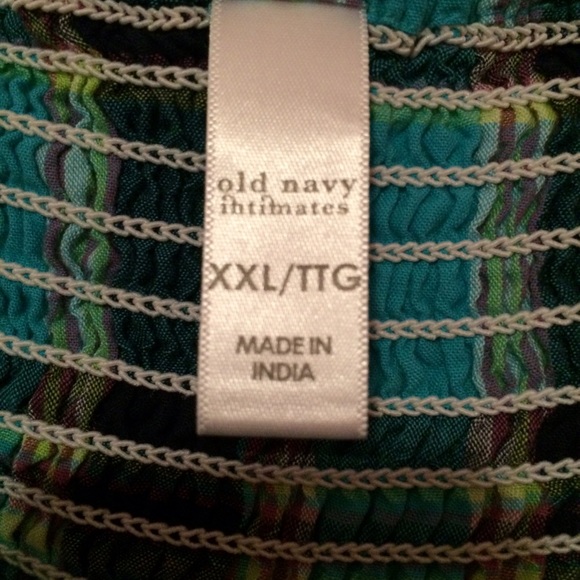 SOLD-Old Navy Blue Plaid Dress - Picture 3 of 3