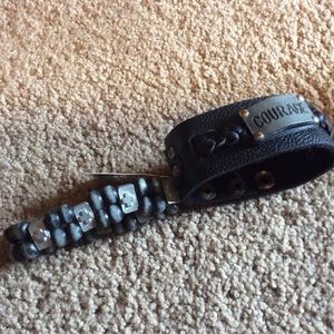 Cute courage bracelets from buckle