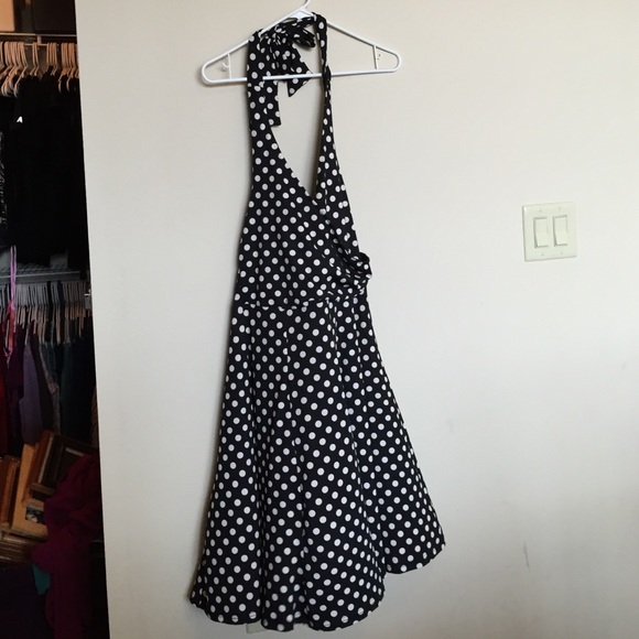 Halter dress, rockabilly style