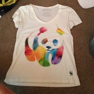 Panda v-neck