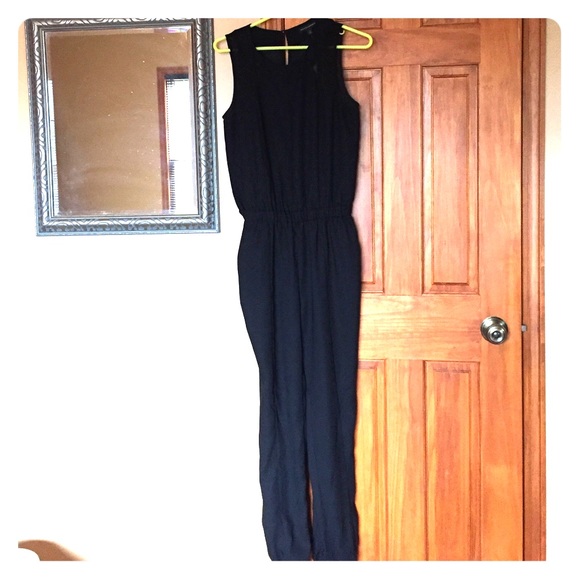 New with tags, black jump suit