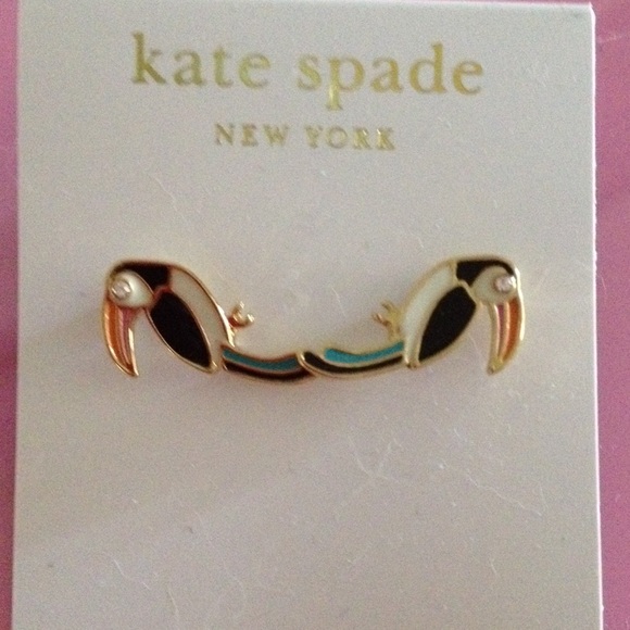 kate spade Jewelry - Kate spade toucan earrings