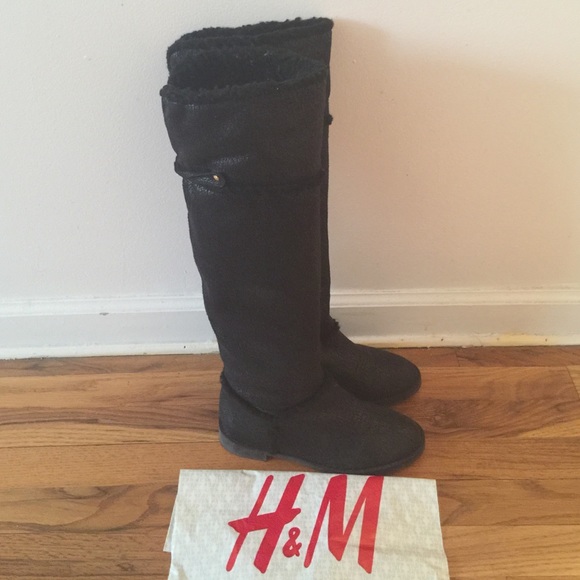 H&M knee high boots