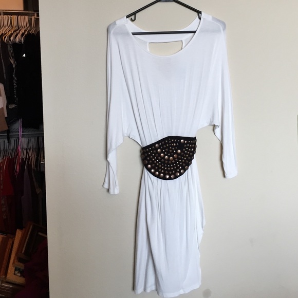 White Bebe dress