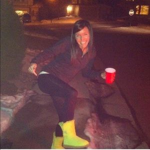 Limited edition Lime green Ugg boots