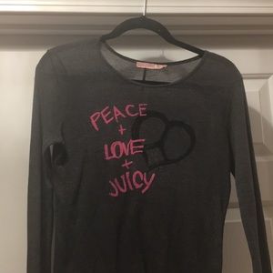 Juicy Couture Long Sleeve Top