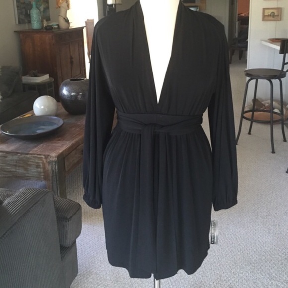 MUSE/Boston Proper Wrap Dress
