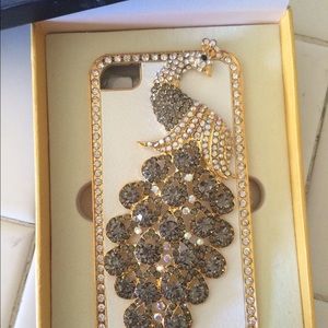 iPhone 4 peacock crystal cases in box
