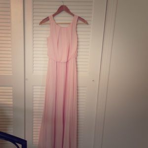 Blush Long Dress