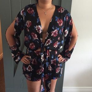 Floral Romper