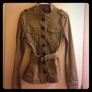 Army green jacket