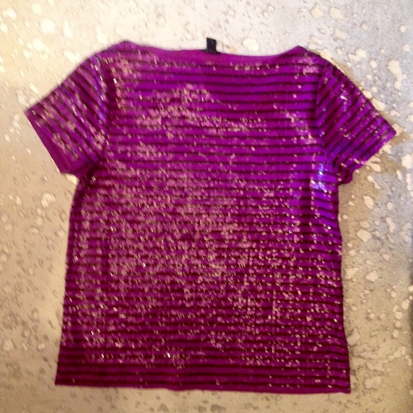 J. Crew sequin stripe shirt - Picture 2 of 4