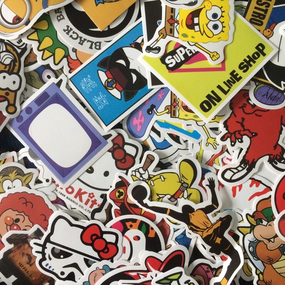80 Random Stickers