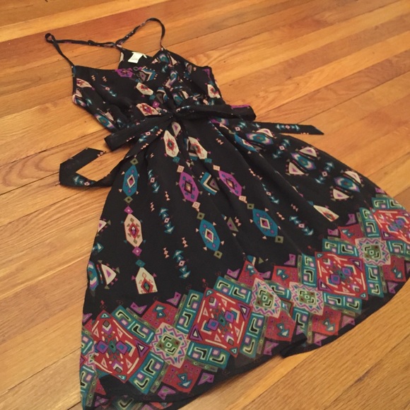 Tribal print dress