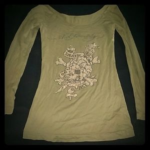Long ed hardy shirt