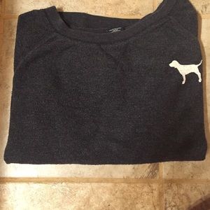 Quarter sleeve pink sweatshirt