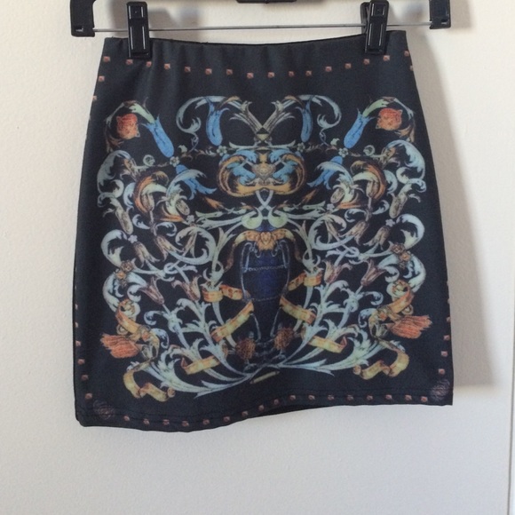 Printed skirt