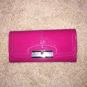 Leather Coach wallet