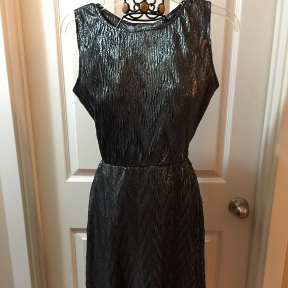 Shimmering silver-black dress - ny collection 🍷