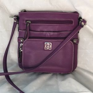 Purple Giani Bernini Crossbody