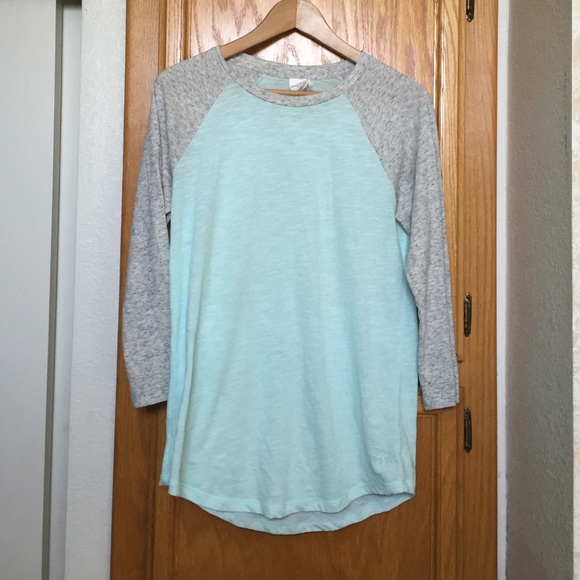 Pink baseball tee