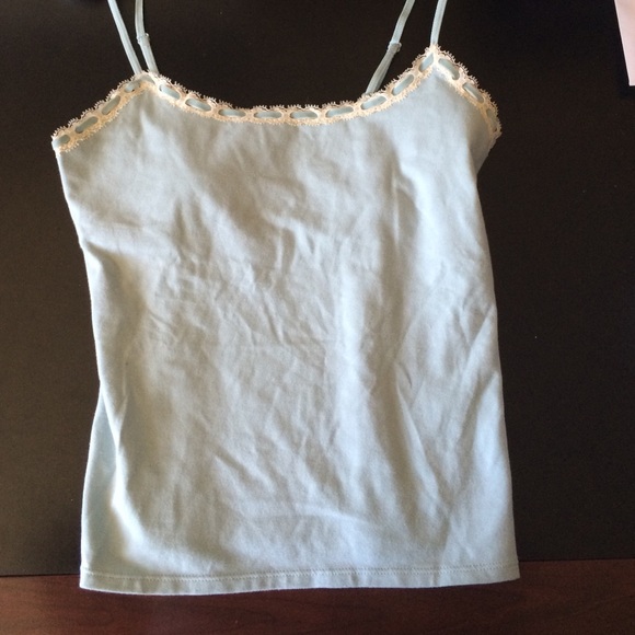 RARE BLUE TANK WITH WHITE AND BLUE SEQUENCE