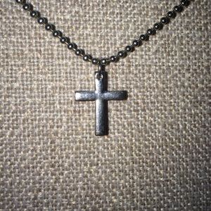 Silver Cross Necklace