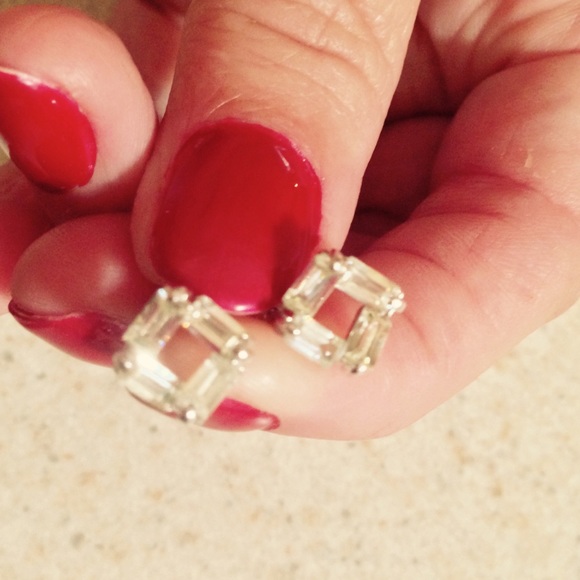 Sterling Silver & CZ's Studs
