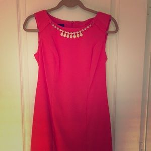 Coral Business Dress
